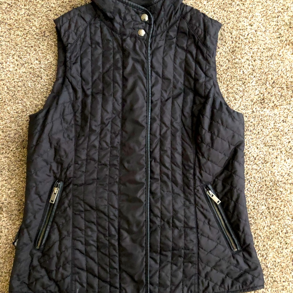 Banana Republic Lightweight Black Vest